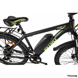 Электровелосипед Eltreco XT 600 (Серо-синий)