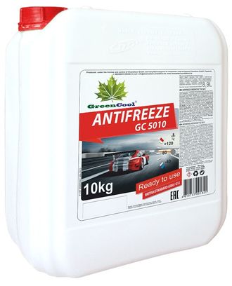 Антифриз &quot;GreenCool GC5010&quot; G12 (красный), 10 кг