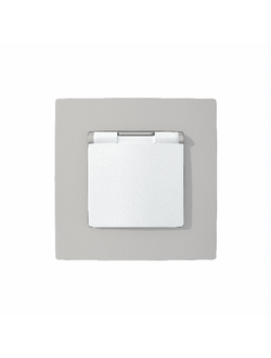 розетки Legrand Etika розетка с крышкой 2