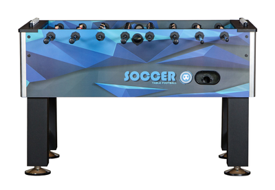 Настольный футбол (кикер) «Roma V» (140×76×87 см, синий)