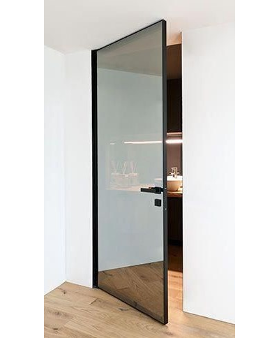 PRESTIGE. h2000/ ЗЕРКАЛО ГРАФИТ С ДВУХ СТОРОН (ULTRA 19)/ АЛЮМИНИЕВАЯ КРОМКА МАТОВЫЙ ХРОМ