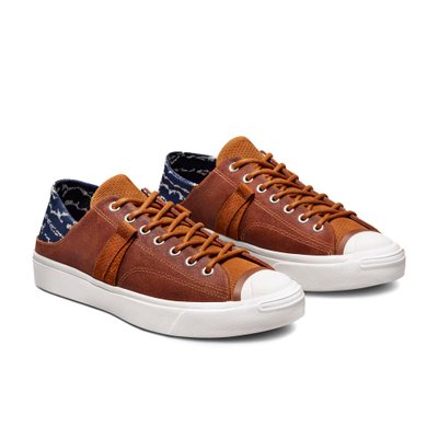 Кеды Converse Jack Purcell Vantage Easy On Low Top Meerkat кожаные низкие 172932c фото