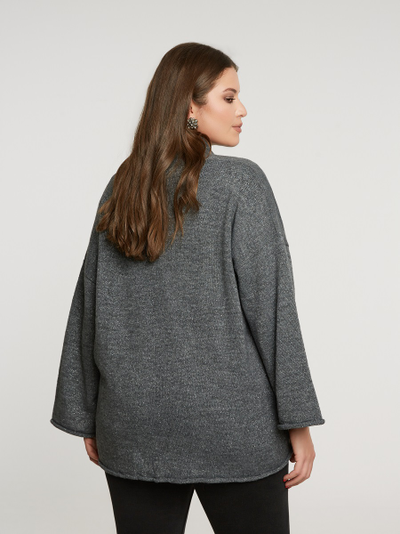 Жакет вязанный