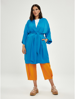 Трикотажный женский кардиган для полных женщин в интернет-магазине XLady