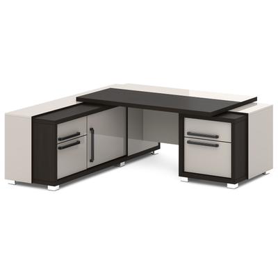 Дуб Линдберг Темный и Серый Шелк