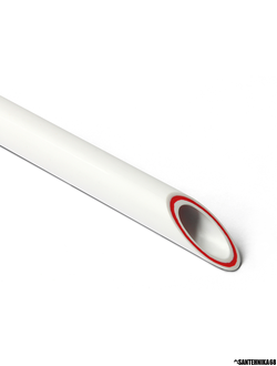 Труба пп полипропилен армированная стекловолокном PRO AQUA DN 90 110 125 160 RUBIS SDR 7.4