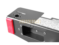 Задний силовой бампер серии Трофи на УАЗ Хантер 2003- (03.107.01)