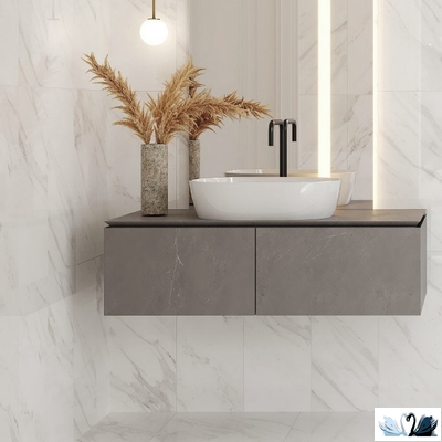 Плитка настенная Gracia Ceramica Celia white wall 01 25 х 60 см мрамор