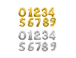 Фольгированные цифры