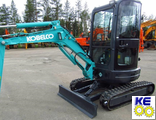 PM02C01075P1 стекло двери нижнее Kobelco SK20, 27, 30, 35, 40, 50SR-3