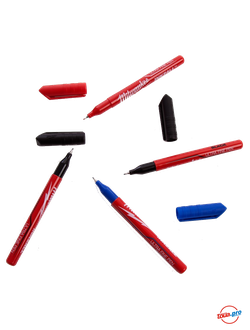 Набор тонких ручек MILWAUKEE INKZALL Fine Tip (Синий/Красный/Черный) 48223165