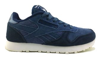 Reebok Classic Синие с белой подошвой (36-41) Арт: 003F