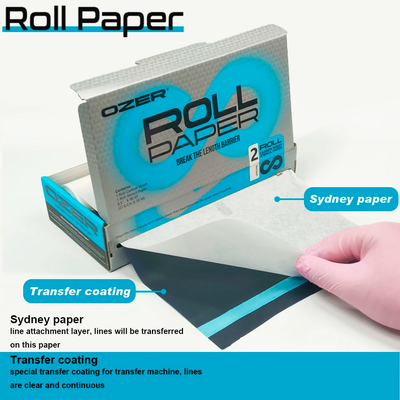 Трансферная бумага для машинного перевода OZER Roll Thermal Paper