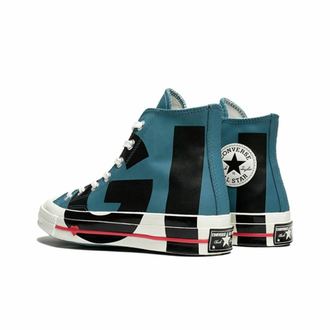 Кеды Converse Chuck Taylor 70 Love Graphic кожаные синие высокие