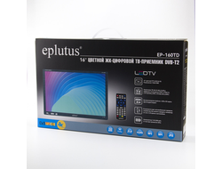 Телевизор с цифровым тюнером DVB-T2 16" Eplutus EP- 160 ТD