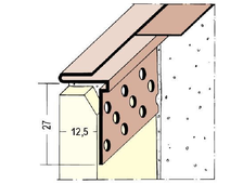 Профиль для кромок гипсокартона 12,5 мм 305см Protektor Артикул: 3766