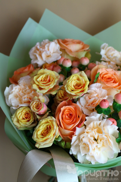 БУКЕТ ЦВЕТОВ № 334
