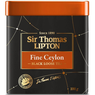 Чай Lipton Sir Thomas Fine Ceylon черный 100 г