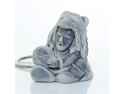 Брелок Шаман поет с бубном маленький.ОПТ