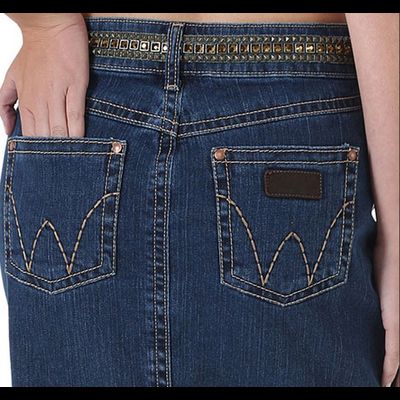 Юбка 9MWK Wrangler® Retro Premium Patch® Mae Skirt