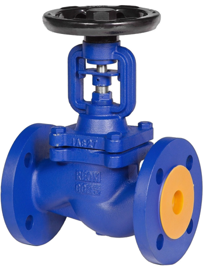 Вентиль запорный с сильфонным уплотнением RSV17 DN250 PN16