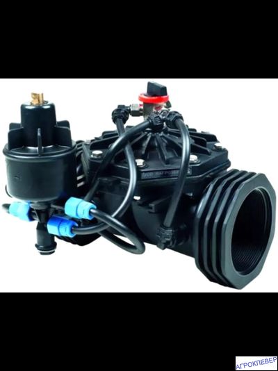 Клапан гидравлический 3"пласт. Rafael. Ручная регулировка давления с 0,5-1,5 бар (60м3/ч) NDJ