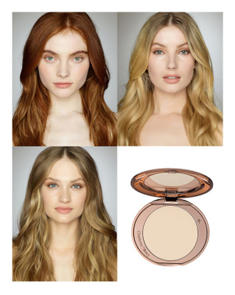 CHARLOTTE TILBURY Airbrush Flawless Finish Невесомая Компактная Пудра (Fair)