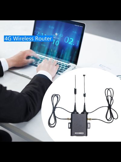 DE/H927EU Уличный 4G/3G роутер для систем видеонаблюдения, металлический корпус WiFi (b/g/n) до 150 Мбит/с (LAN*1)