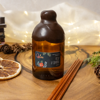 Диффузор для дома с фибровыми палочками 100 мл (ароматы в ассортименте)