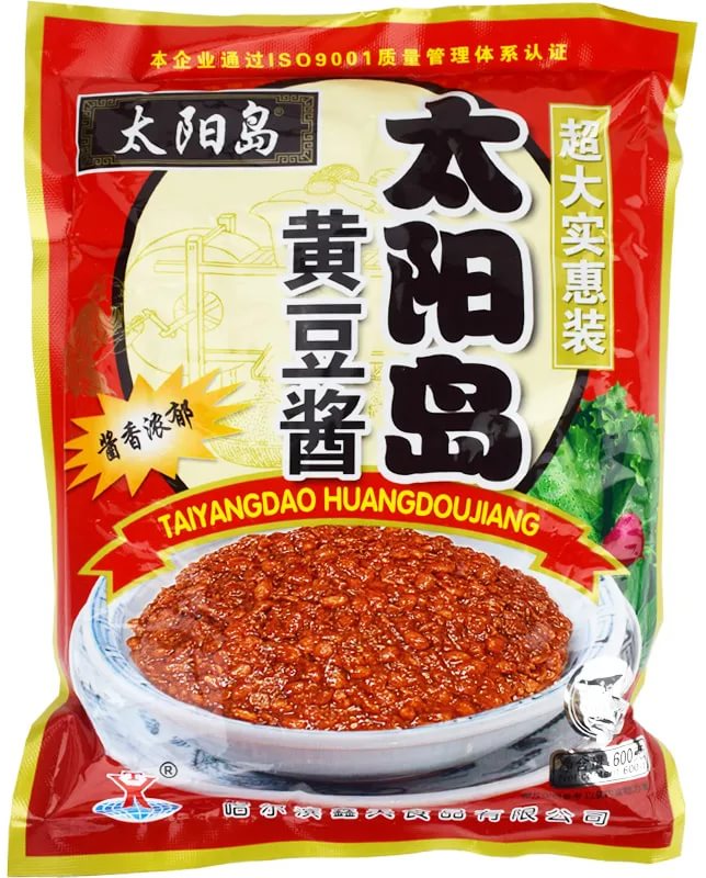 Харбинский бобовый соус Taiyangdao Huangdoujiang 600 г