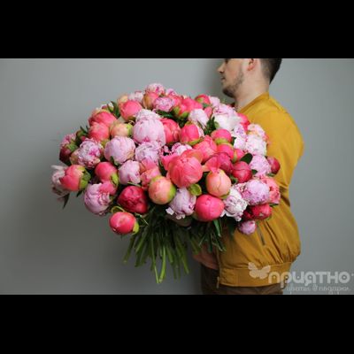 БУКЕТ МОНО ЦВЕТОВ  № 468
