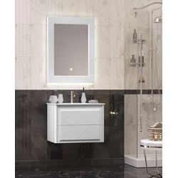 Мебель для ванной Opadiris Луиджи 70 белый матовый