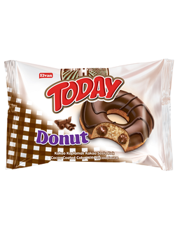 Тудей Донат с шоколадной начинкой  50гр (24 шт)*6