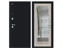 Флэш Букле черное/Cappuccino Veralinga