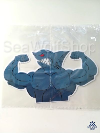 Наклейка сувенир оракал Акула №86