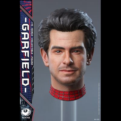 Голова (скульпт) с шеей Эндрю Гарфилд (Человек-Паук) 1/6 - Garfield Head (BK-005A) - BLACK 8 STUDIO