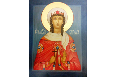 54. Св.Вел.Муч.Варвара,( 30х40), Елена Флерова