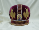 Митра пурпурная, размер 60,5