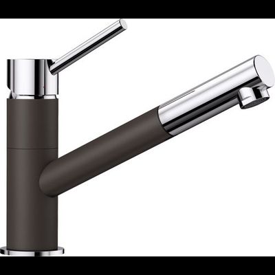 Смеситель Blanco KANO-S chrome/silgranit, 525043