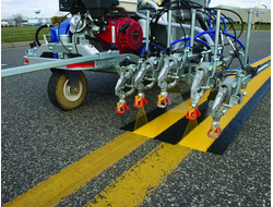 Разметочные машины для нанесения дорожной разметки краской и холодным пластиком