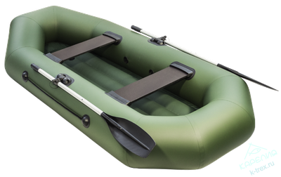 Лодка ПВХ Мастер Лодок Аква Оптима 260НД Зелёная