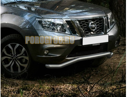 Защита переднего бампера d57 волна Nissan Terrano (Ниссан Террано)