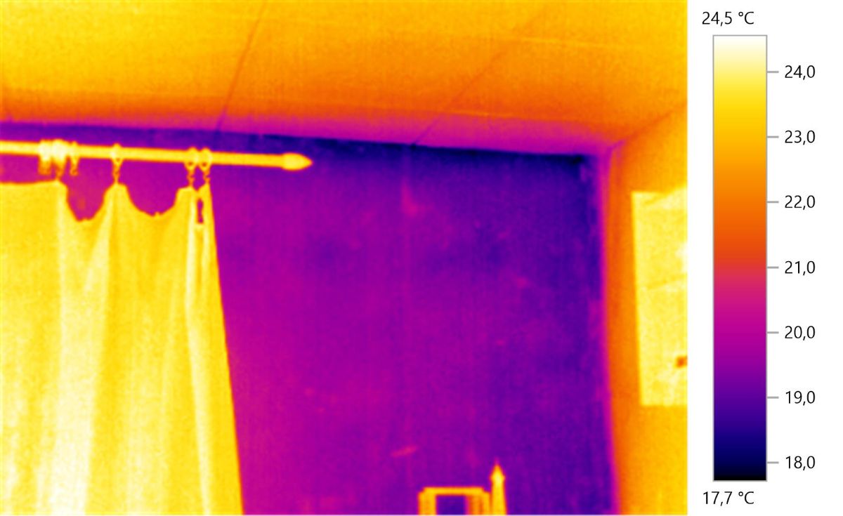 Проведение тепловизионного обследования квартиры жилого дома