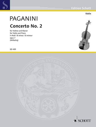 Paganini Concerto No. 2 B Minor op. 7