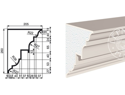 Lepninaplast КВ-260/1 фасадный карниз из пенополистирола