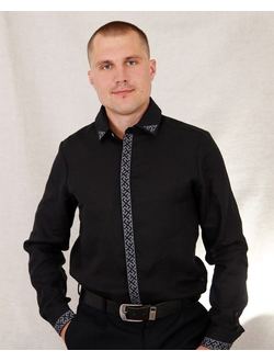 Сорочка  "Здравушка" отложный ворот