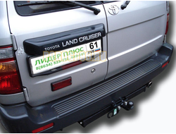 Фаркоп с нержавеющей пластиной Лидер-Плюс для Toyota Land Cruiser 105 1998-2003