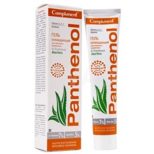 Compliment Panthenol ALOE VERA Гель охлаждающий для наружного применения 75мл