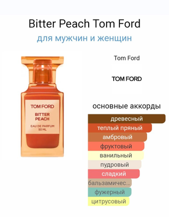 Bitter Peach Tom Ford