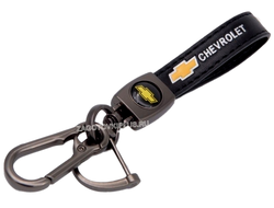 Премиум кожаный брелок с логотипом CHEVROLET